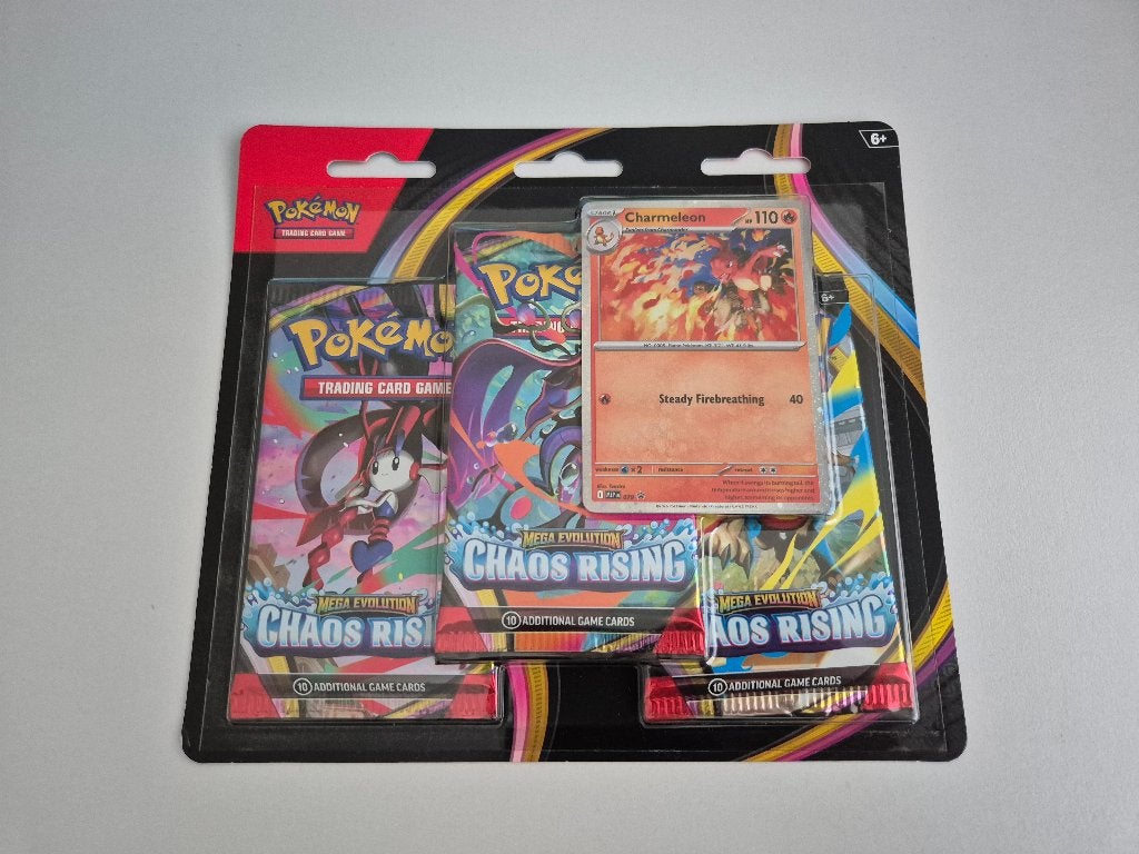 Pokémon Chaos Rising 3-Booster Blister, Ophalen, Nieuw, Booster