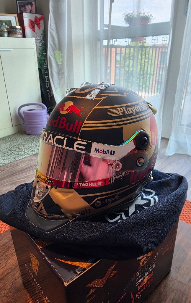 Max Verstappen 1:2 World Champion helm 2023, Ophalen, Nieuw, Formule 1