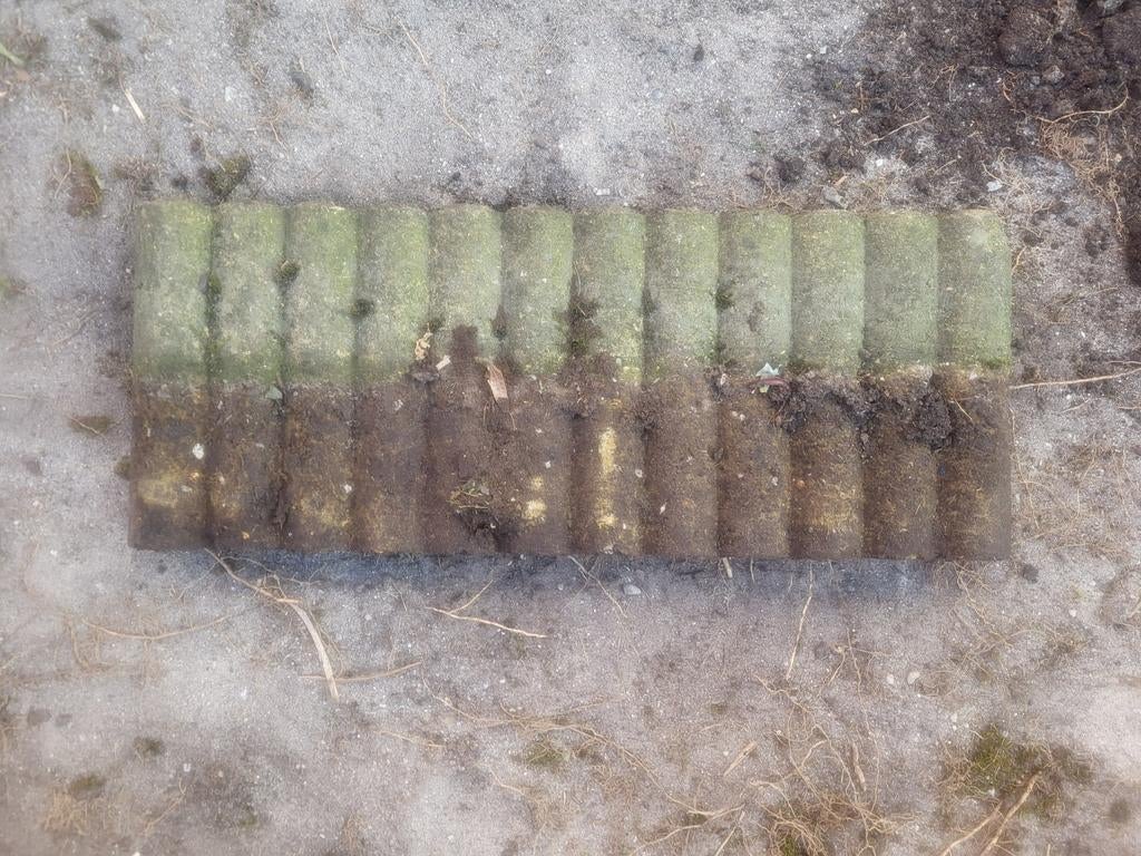 Betonnen border/palissade - Gebruikt, Tuin en Terras, Gebruikt, Ophalen of Verzenden, Minder dan 25 cm, Border
