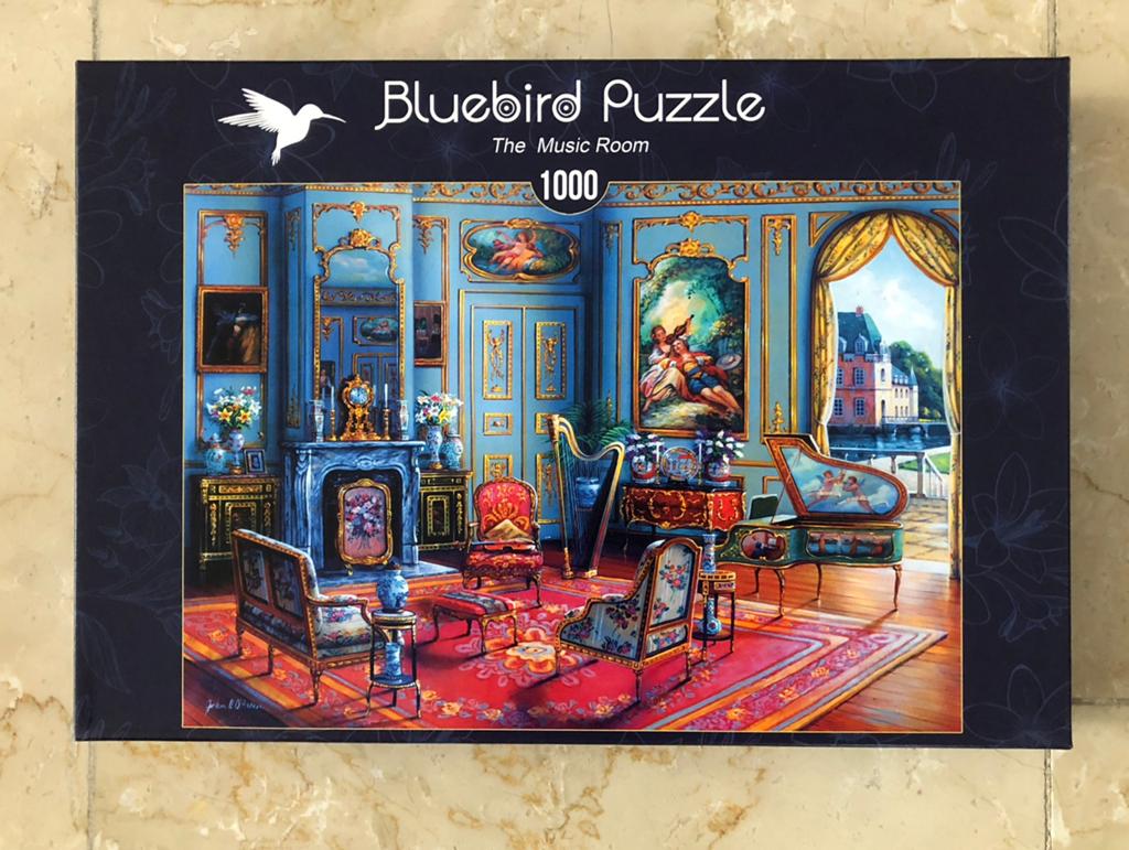 Legpuzzel Bluebird 1000 stukjes compleet., Ophalen, 500 t/m 1500 stukjes, Gebruikt, Legpuzzel