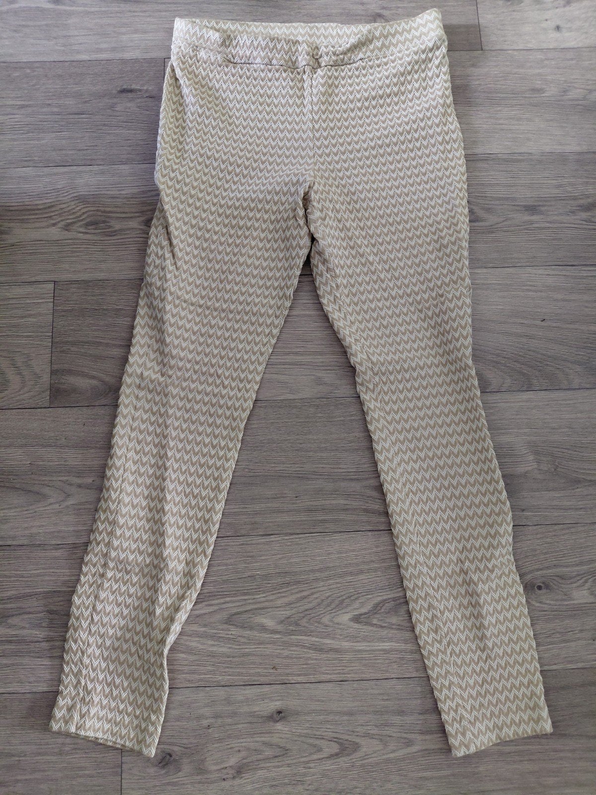 MS Mode broek maat 42, Beige, Maat 42/44 (L), Ophalen of Verzenden, Zo goed als nieuw