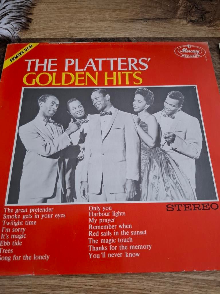 The Platters' Golden Hits - Vinyl LP (Stereo), Gebruikt, Ophalen of Verzenden, Complilatie, 12 inch