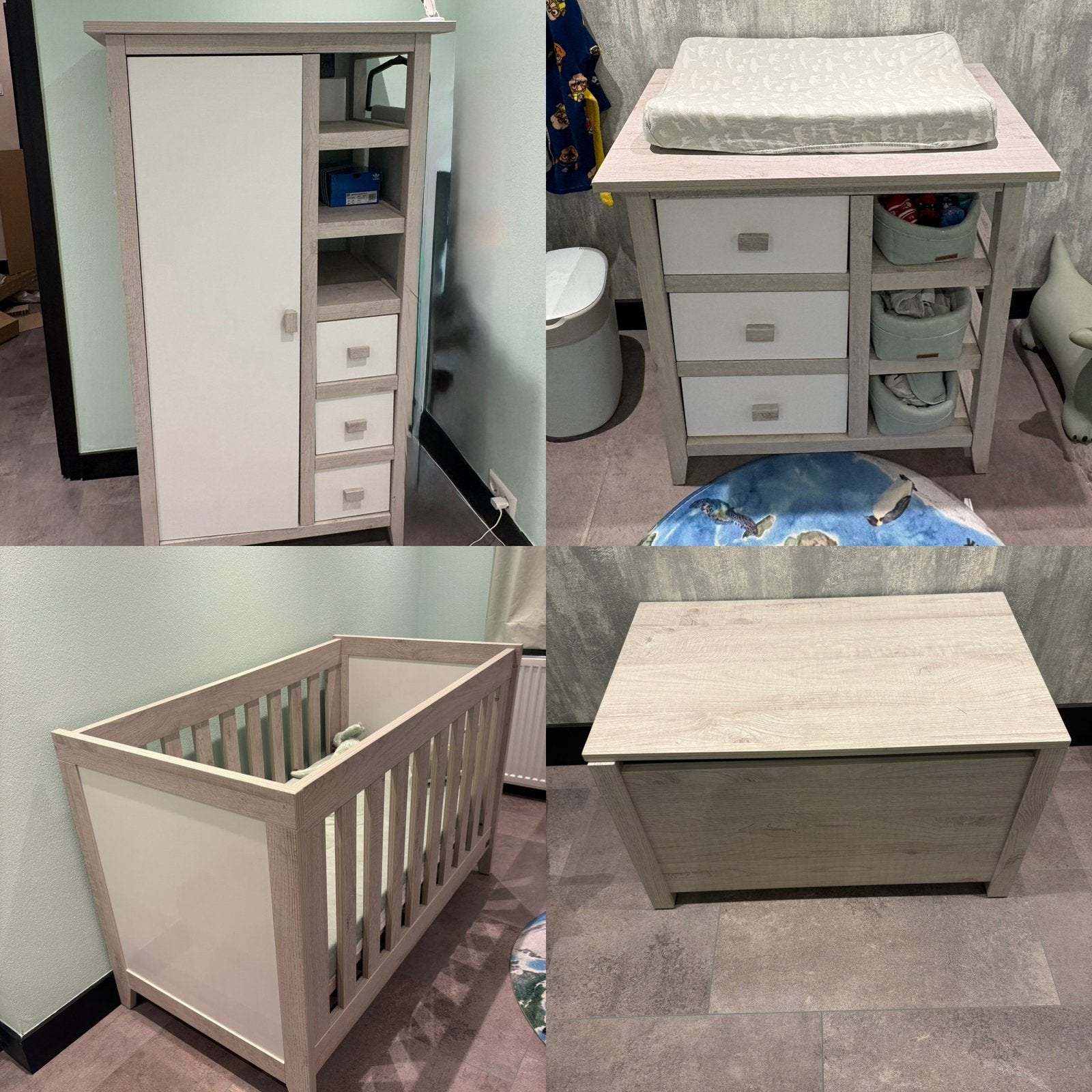 Complete babykamer set Nice TWF, Ophalen, Gebruikt, Jongetje of Meisje