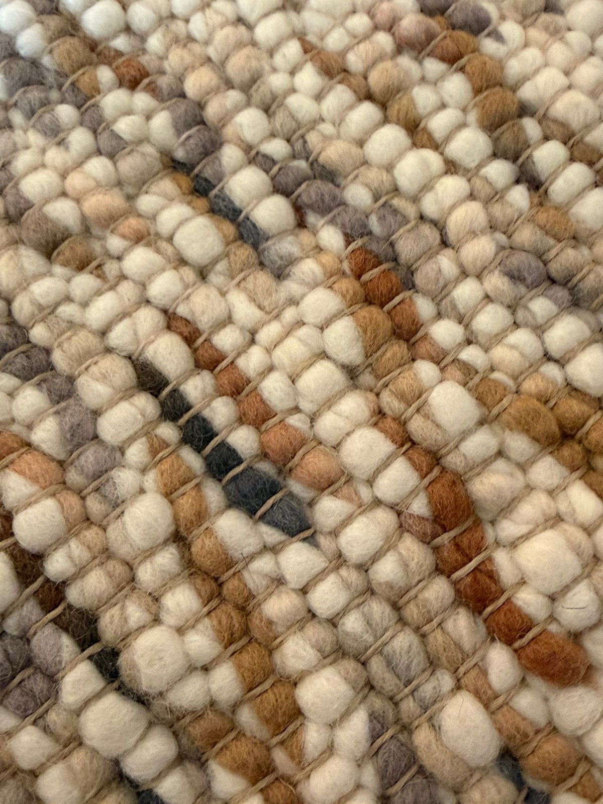 Brink en Campman tapijt Drift 129901 Terrazzo 215 x 215, Ophalen, Vierkant, Zo goed als nieuw, 200 cm of meer