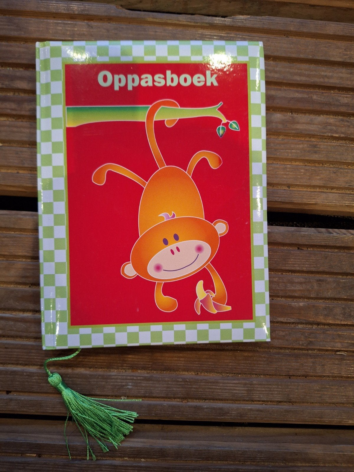 Oppasboekje, thema aapjes, Ophalen of Verzenden, Nieuw, 6 tot 12 maanden