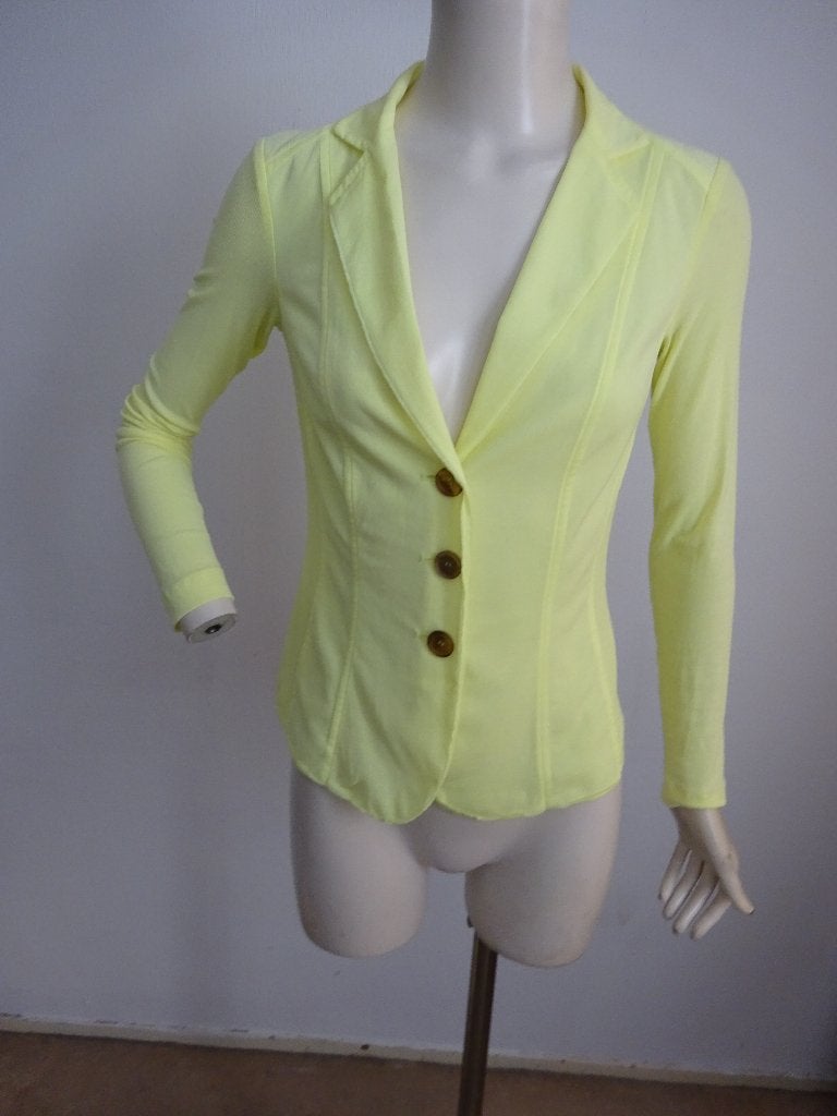 Marccain vest mt 2= 36, Geel, Ophalen of Verzenden, Zo goed als nieuw, Maat 36 (S)