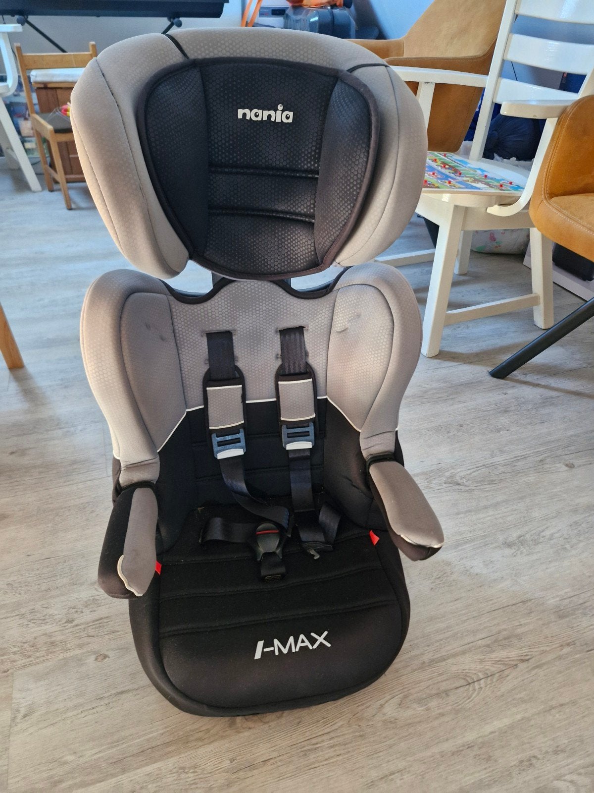 Nania I-MAX autostoel - Comfortabel en veilig, Ophalen, 9 t/m 18 kg, Overige merken, Autogordel