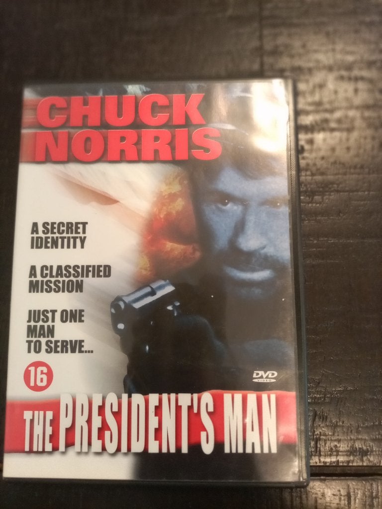 Chuck Norris - The President's Man DVD, Vanaf 16 jaar, Ophalen of Verzenden, Gebruikt, Actie