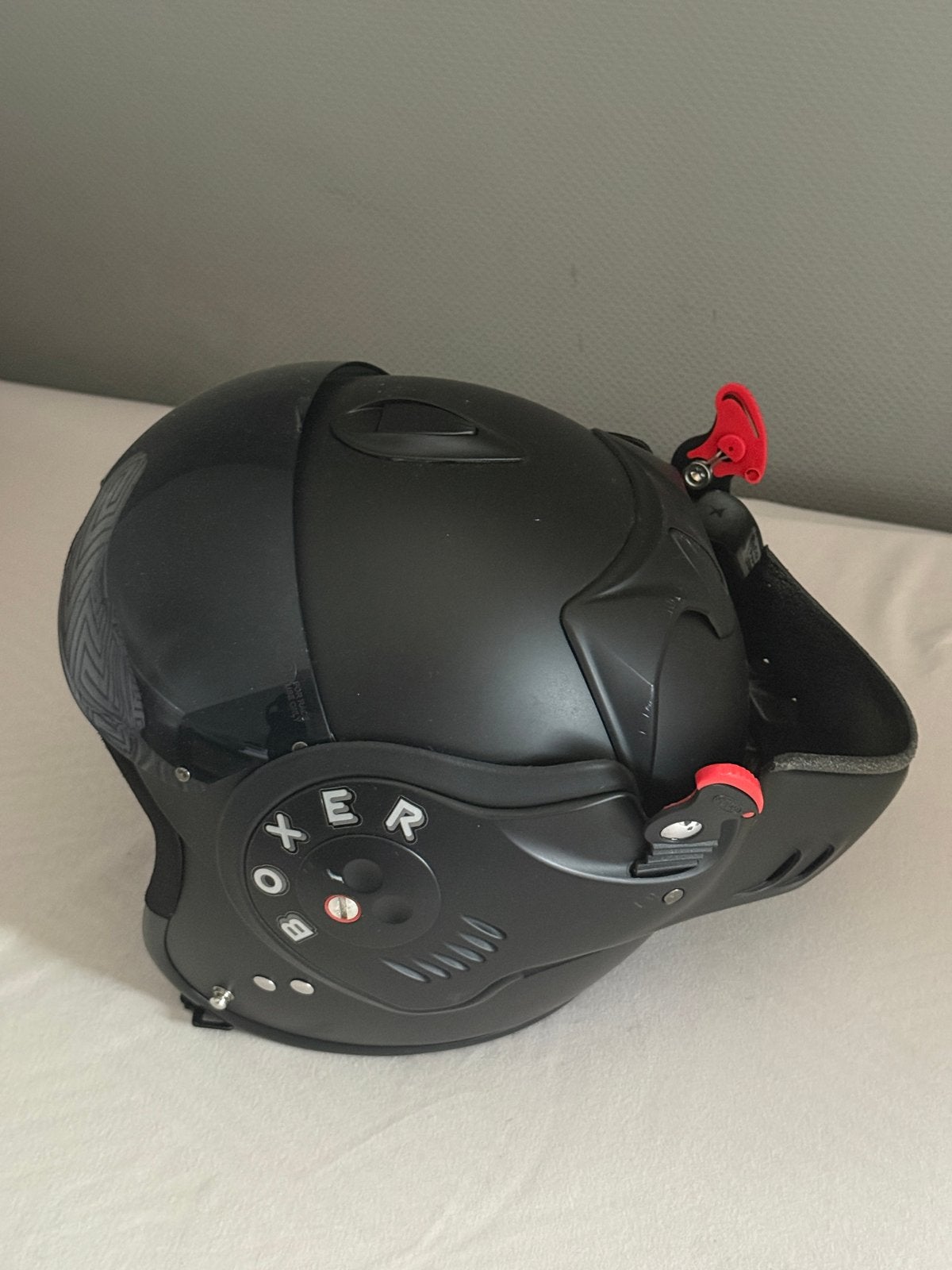 Roof Boxer V8 helm - Mat Zwart, Systeemhelm, XL, Tweedehands, Ophalen