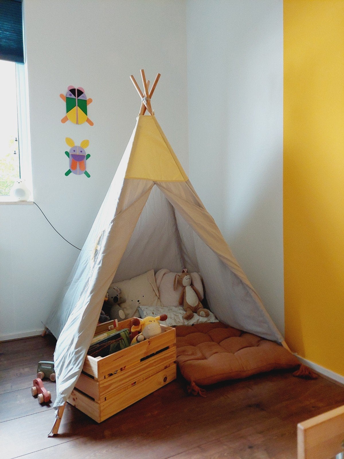 Leuke speeltent/tipi voor kinderen, Kinderen en Baby's, Ophalen, Zo goed als nieuw, Hout