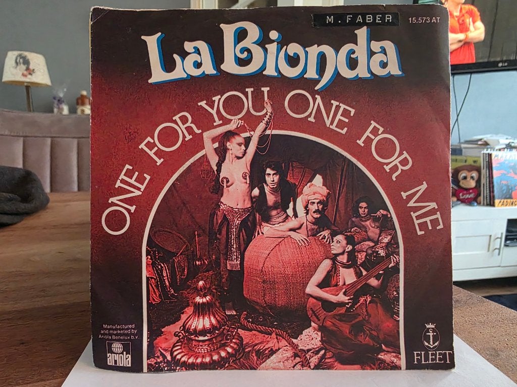 7" Single La Bionda - One For You, One For Me / There For Me, Ophalen of Verzenden, Gebruikt, Pop