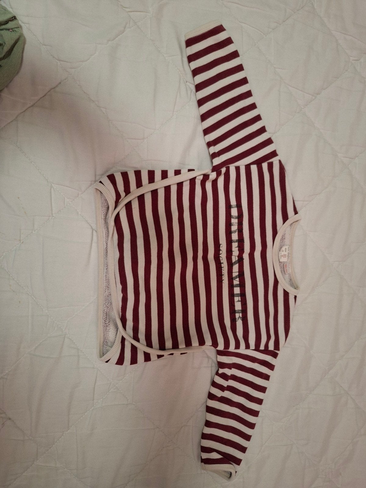 Zara Babygirl Trui - Rood/Wit gestreept, maat 98 (2-3 jaar), Gebruikt, Meisje, Trui of Vest, Zara Babygirl