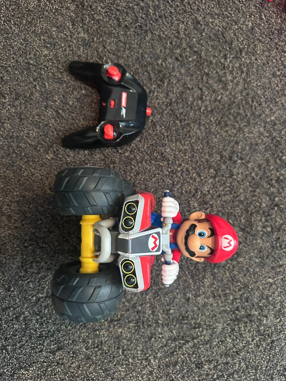 Afstandsbestuurbare Mario kart Quad, Ophalen of Verzenden, Zo goed als nieuw