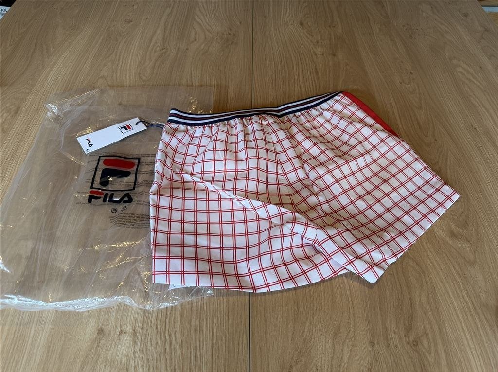 Fila Tennis Short SS24MH026 - Maat M, Kleding | Heren, Ophalen of Verzenden, Nieuw, Wit