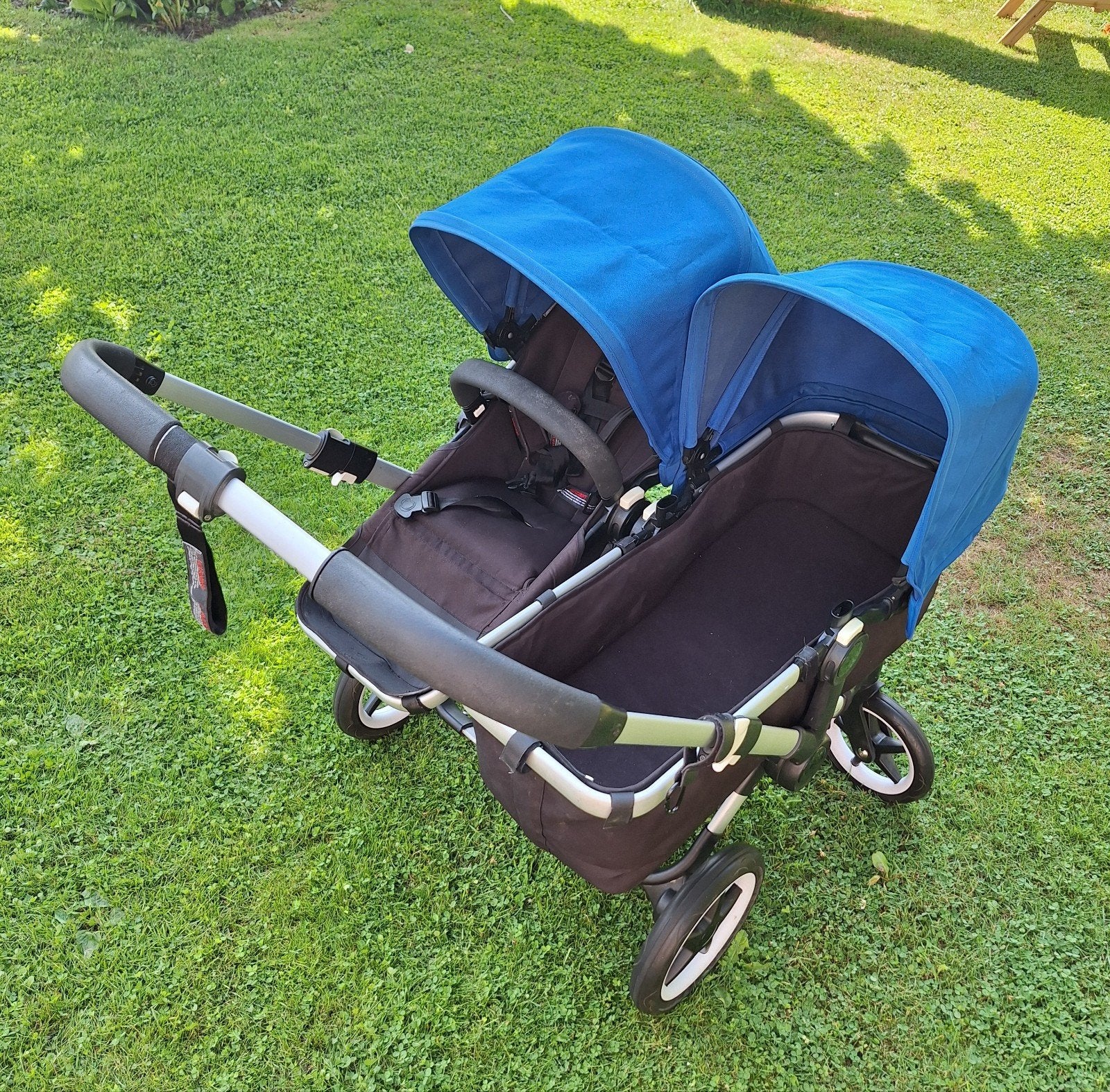Duo kinderwagen bugaboo donkey, Ophalen, Gebruikt, Bugaboo, Luchtbanden