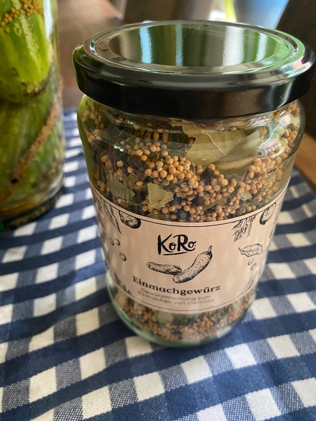 Inmaakkruiden pot 400 gram, Ophalen