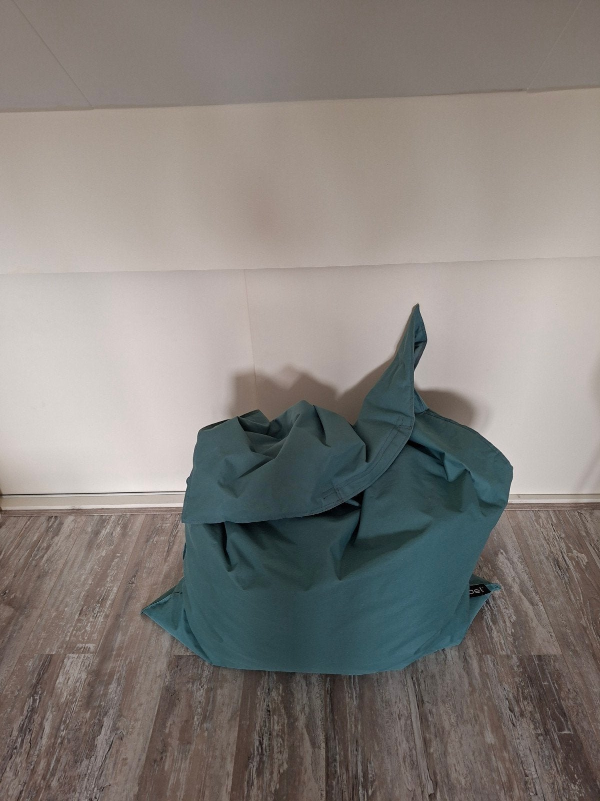 Zitzak van Label in turquoise, Huis en Inrichting, Ophalen, Gebruikt, Overige kleuren, Zitzak