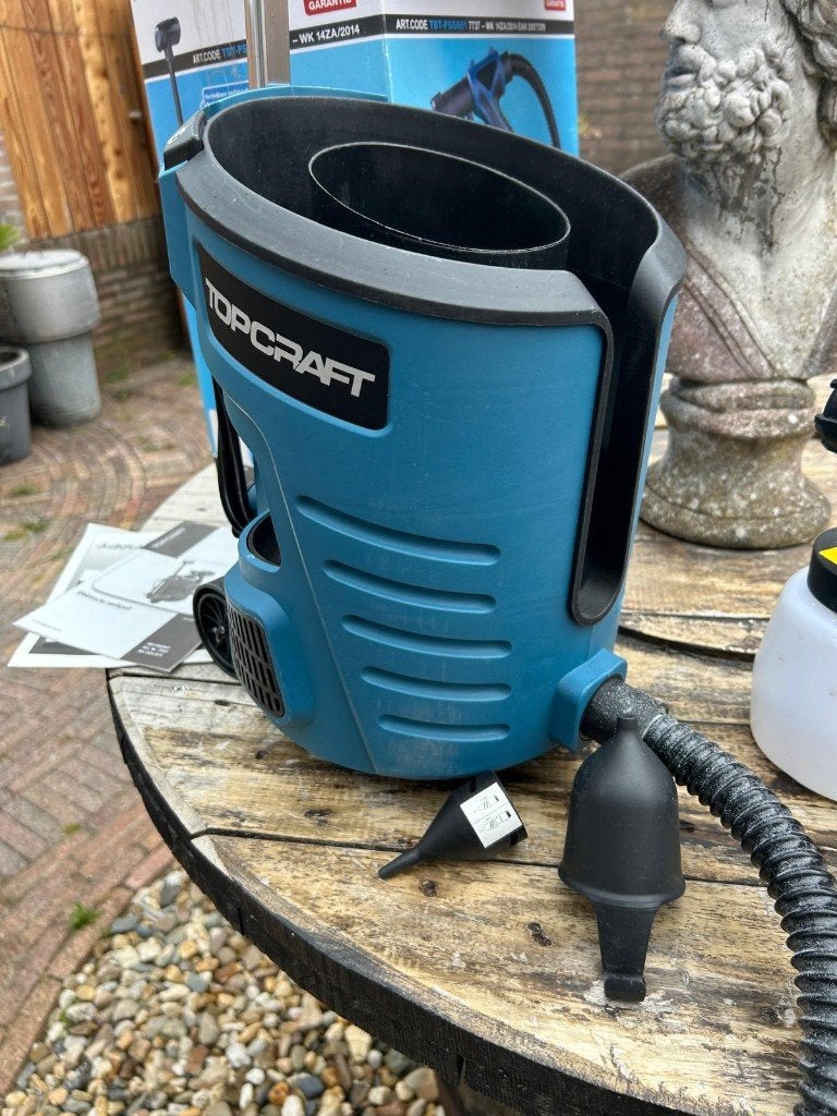 Verfspuit Topcraft, Doe-het-zelf en Verbouw, Schildersmaterialen, Ophalen, Zo goed als nieuw, Verfspuit of Verfpomp