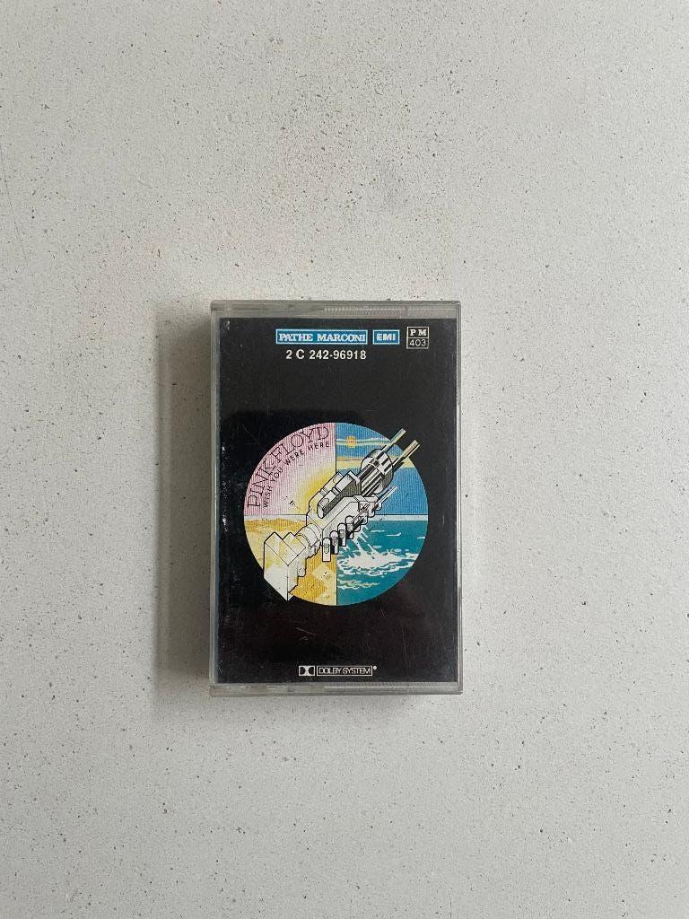 Pink Floyd - Wish you were here, 1 bandje, Ophalen of Verzenden, Zo goed als nieuw, Origineel