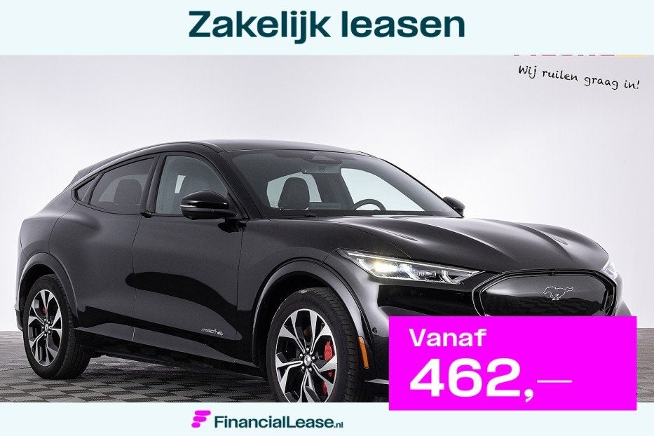 Ford Mustang Mach-E AWD 75 kWh | B&O | LEDER | Full LED | EL, Automaat, 12 maanden, Gebruikt, 1 kg