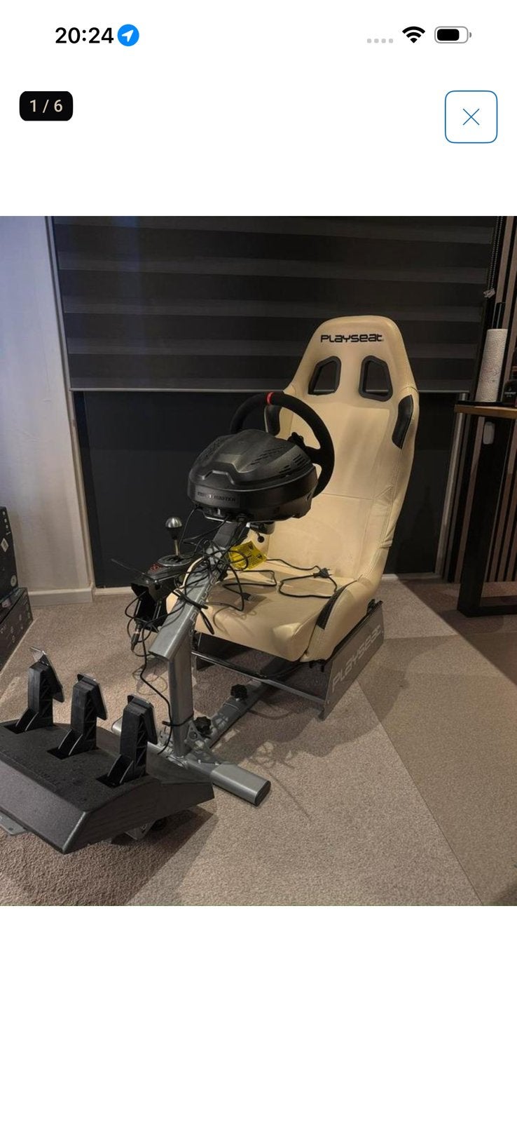 Playseat Ferrari Alcantara., Ophalen, Zo goed als nieuw