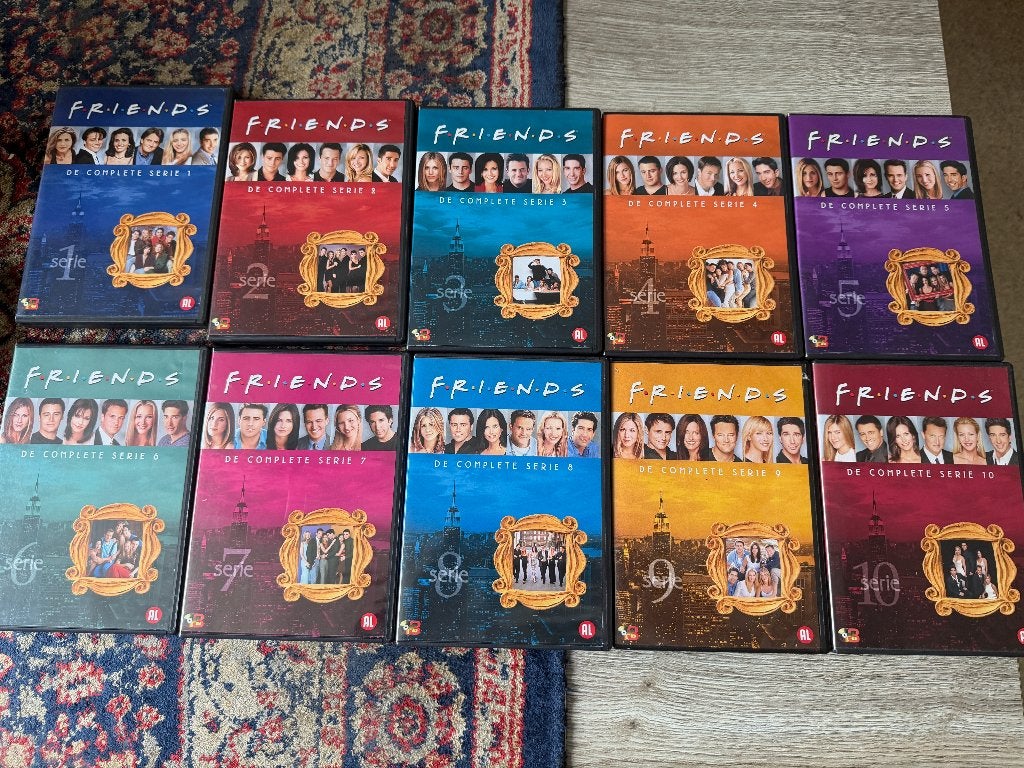 Friends Seizoen 1 t/m 10. De Complete Serie., Engels, Nederlands, Ophalen of Verzenden, Zo goed als nieuw