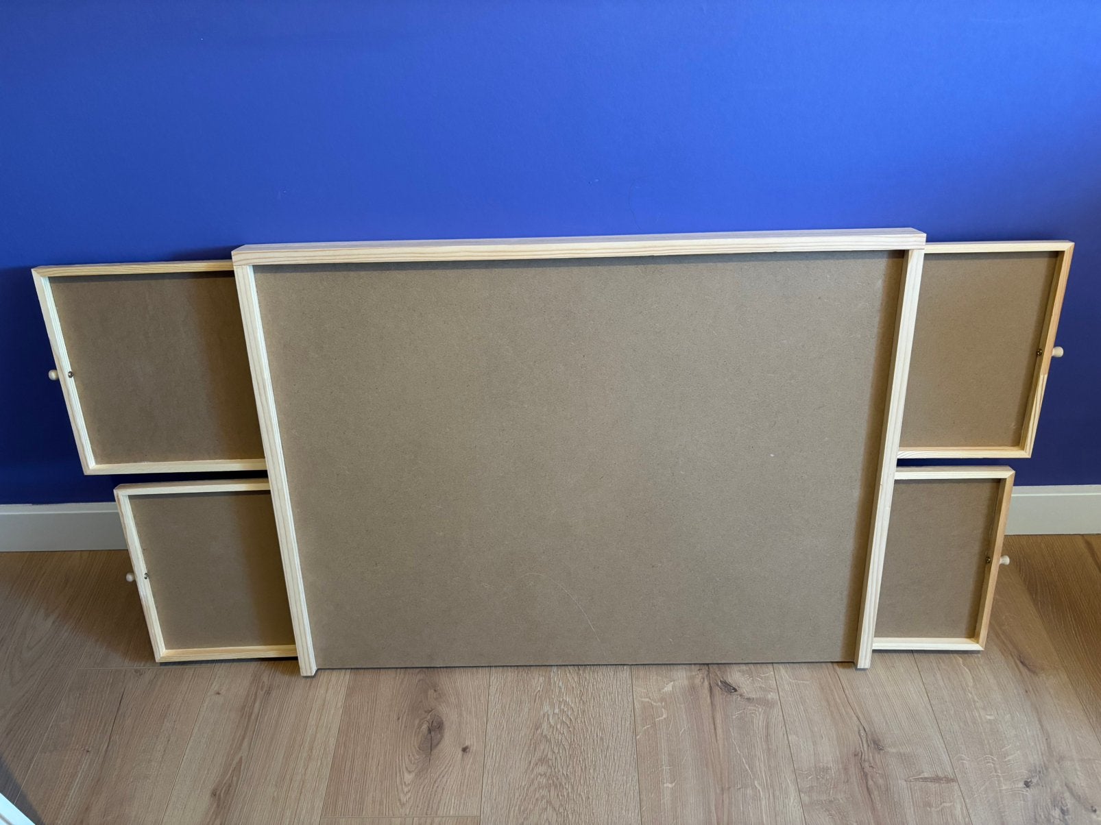 Houten puzzelbord 70x50cm 1000stuks, Ophalen, 500 t/m 1500 stukjes, Zo goed als nieuw
