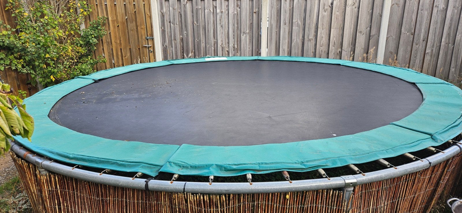 Trampoline in goede staat met optionele tent, Ophalen, Gebruikt