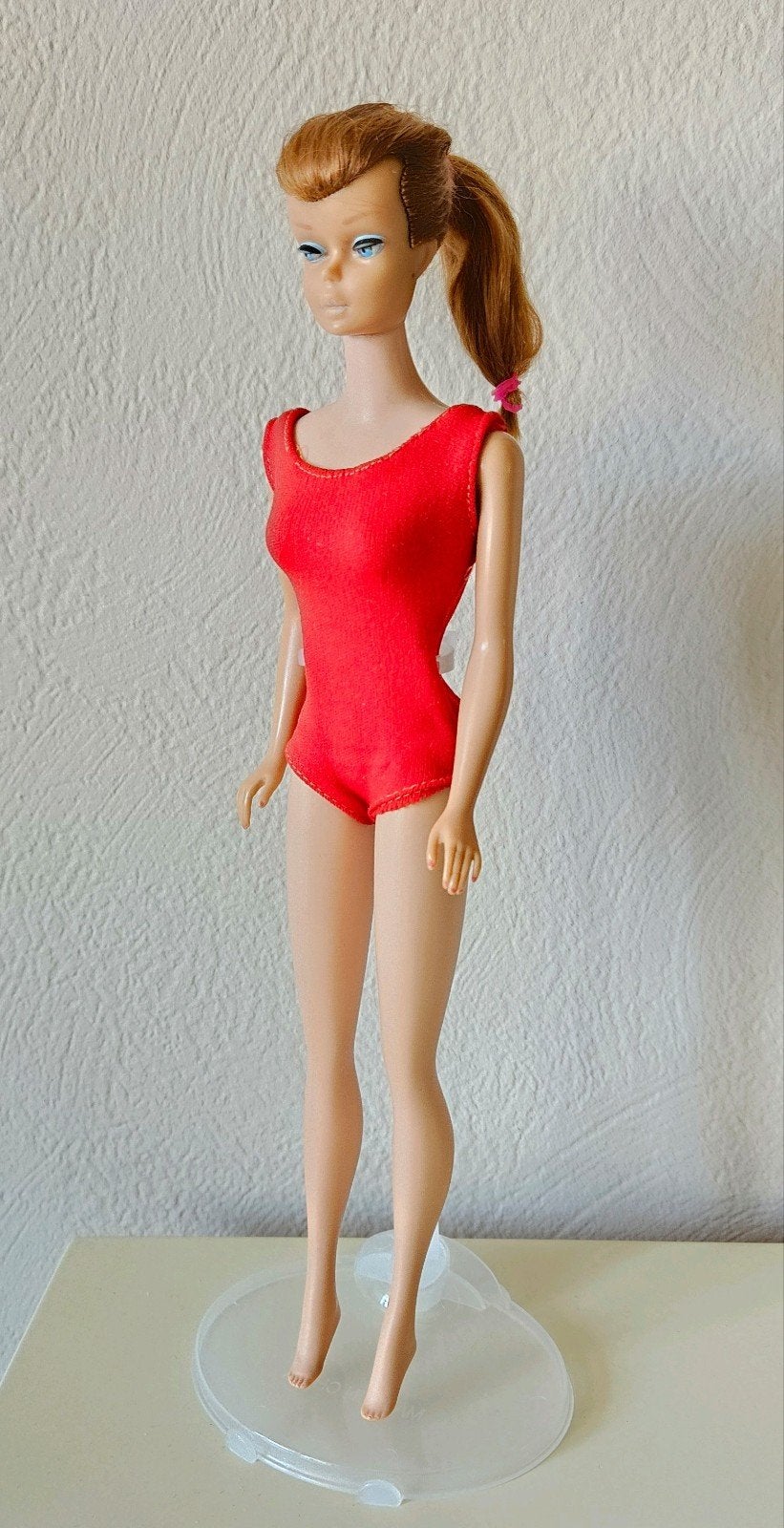 Vintage Barbie pop Swirl Ponytail Redhead 60's, Verzamelen, Poppen, Ophalen of Verzenden, Pop