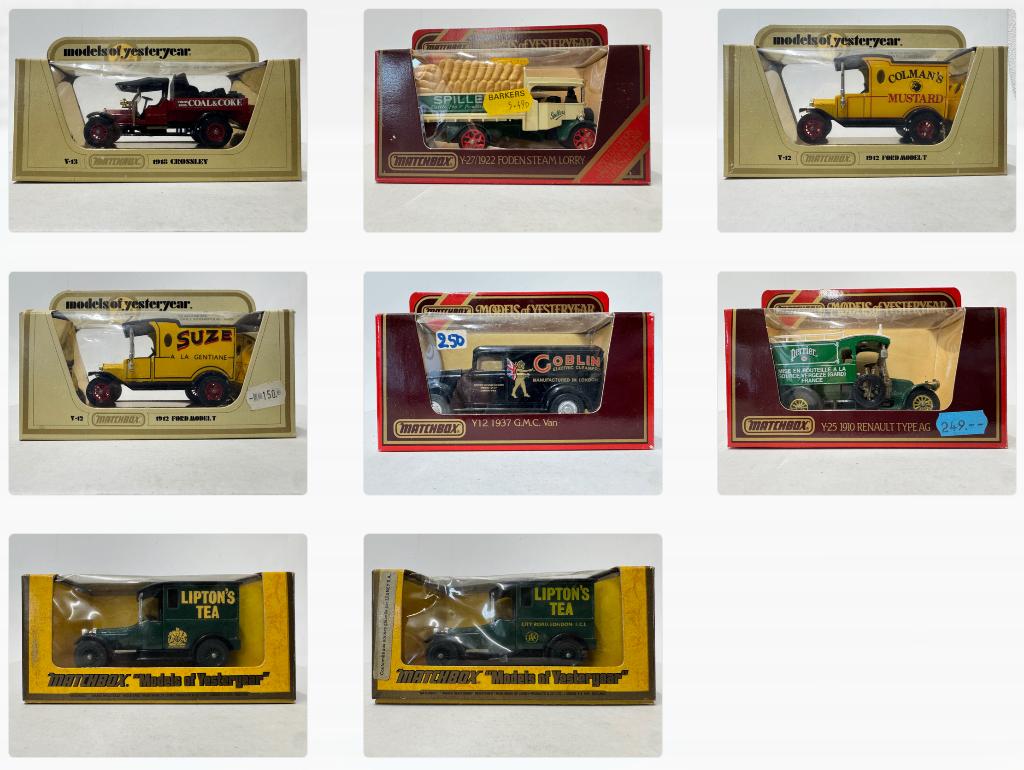 Models of Yesteryear: Crossley Ford Foden GMC Renault Talbot, Ophalen of Verzenden, Zo goed als nieuw, Auto, Matchbox