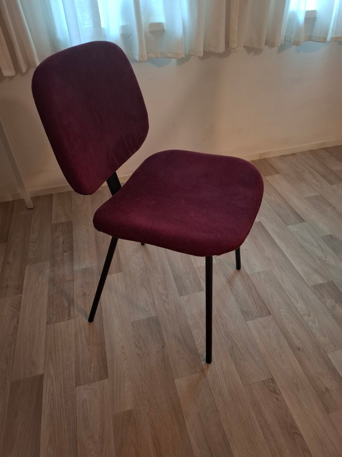 stoel, Ophalen, Zo goed als nieuw, Rood, Eén