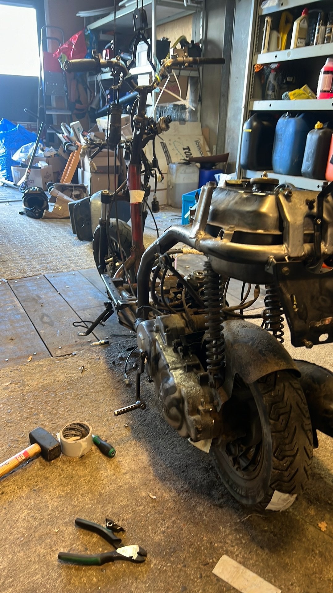 El hokko te koop agm vx50s prijs is muurvast️️️️️️, Ophalen, Zo goed als nieuw, Gilera, Benzine
