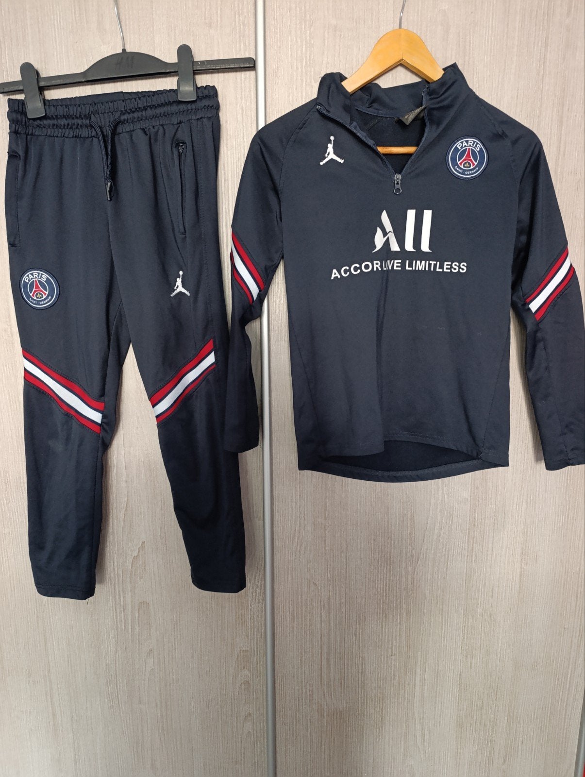 Jordan x PSG trainingspak Messi maat 152, Gebruikt, Ophalen of Verzenden, Jongen, Jordan