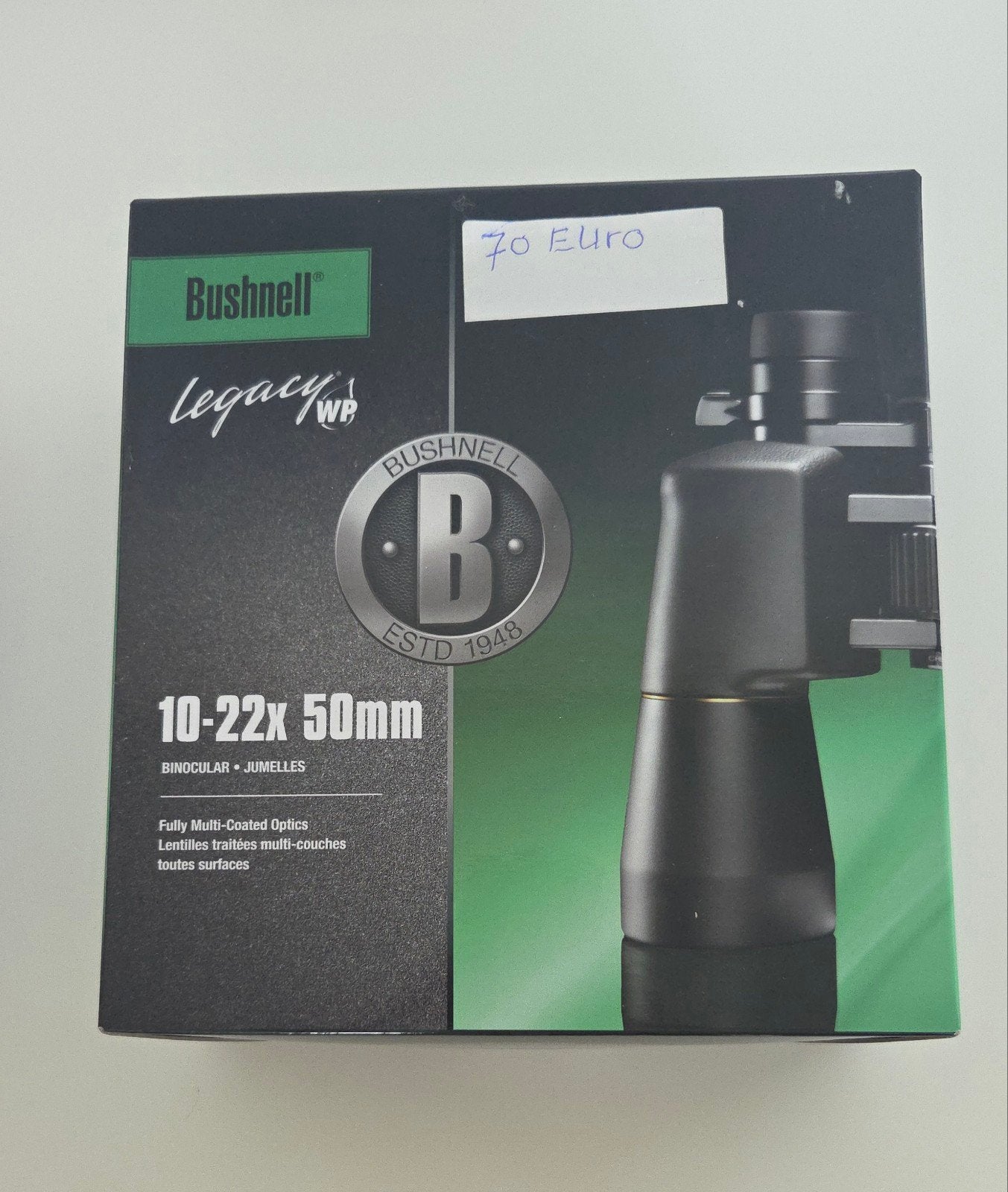 Bushnell Legacy WP Verrekijker 10-22x50mm, Ophalen of Verzenden, Nieuw, 8 tot 12x, Dakkant (recht)
