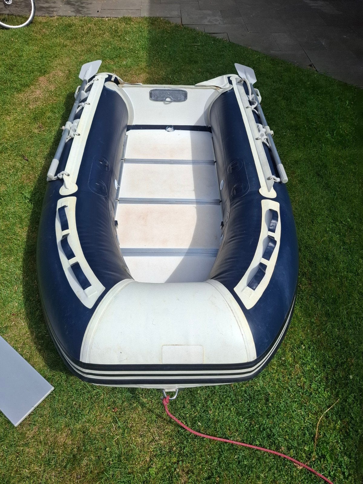 rubberboot 2.85m met accessoires, Ophalen, Gebruikt