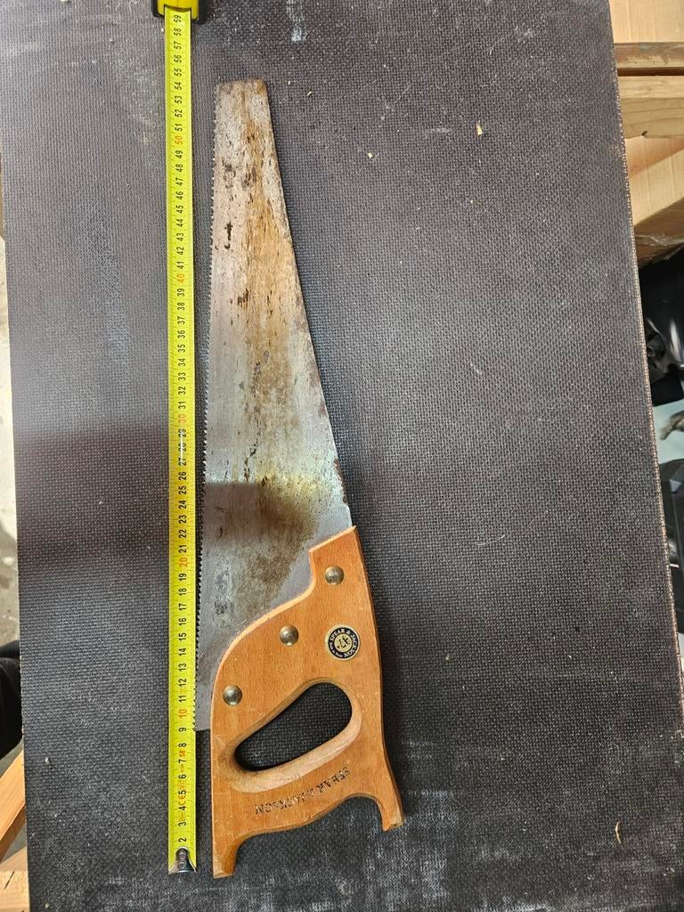 Vintage Spear & Jackson handzaag - 50 cm blad, Ophalen of Verzenden, Gebruikt