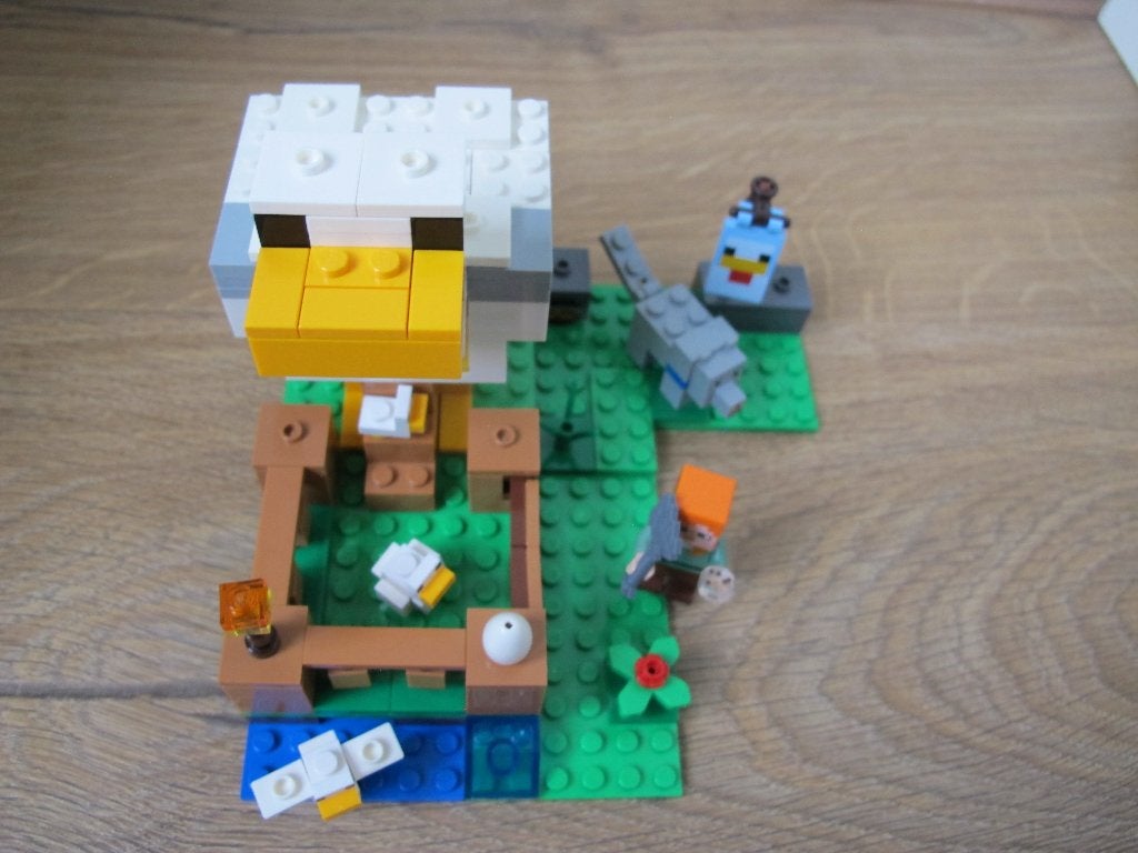Lego Minecraft 21140 Het kippenhok, Gebruikt, Minecraft, Lego, Ophalen of Verzenden