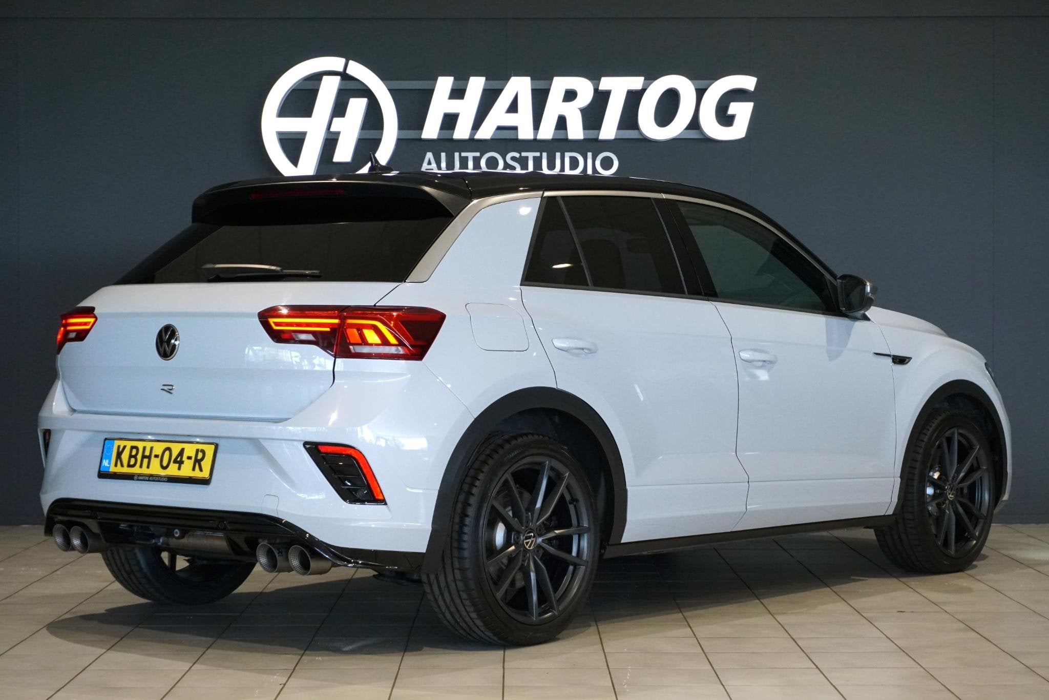 Volkswagen T-Roc 2.0 TSI 4Motion R *dealer onderhouden* + AK, Auto's, Volkswagen, Stof, Gebruikt, 4 cilinders, 1984 cc