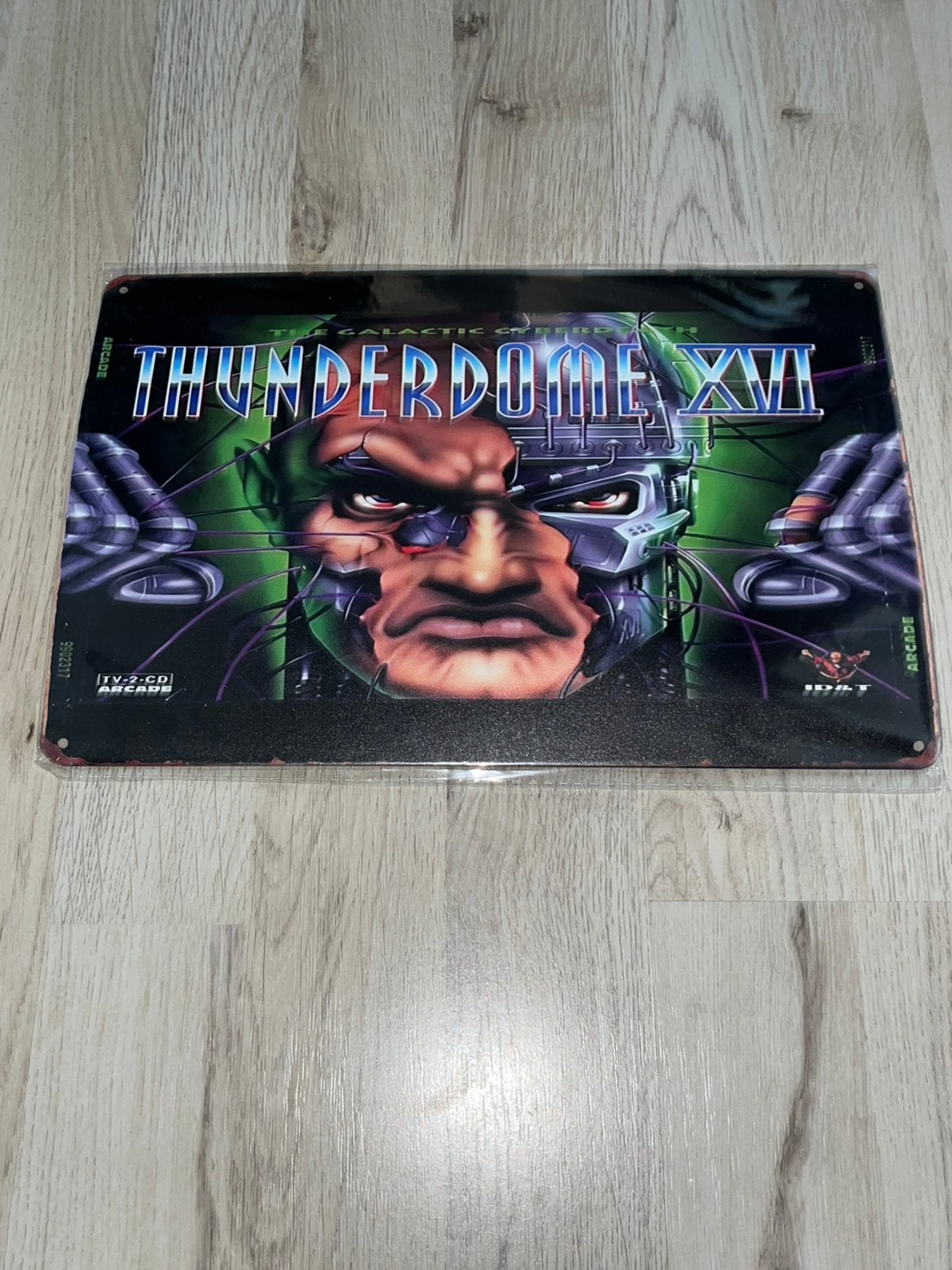 Thunderdome XVI metalen plaat, Ophalen of Verzenden, Nieuw