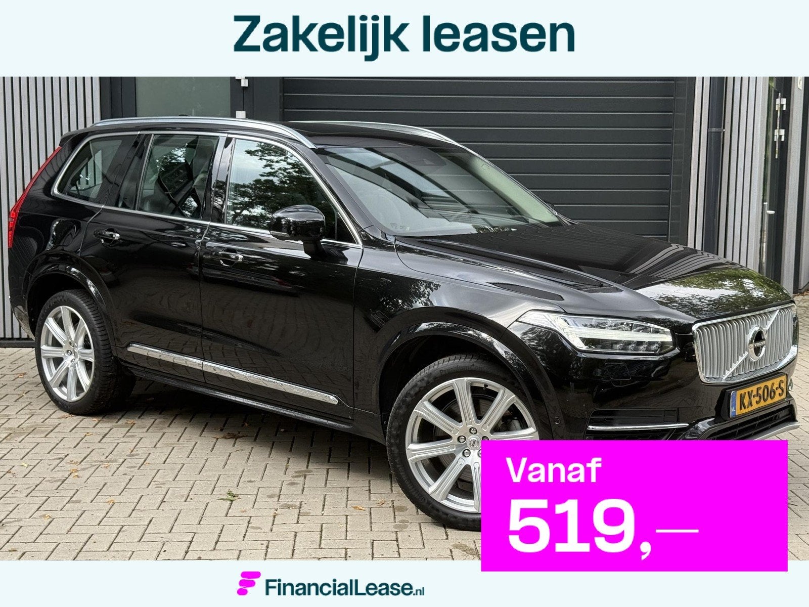 Volvo XC90 2.0 T8 Twin Engine AWD Inscription, Gebruikt, 1969 cc, 7 stoelen, Zwart