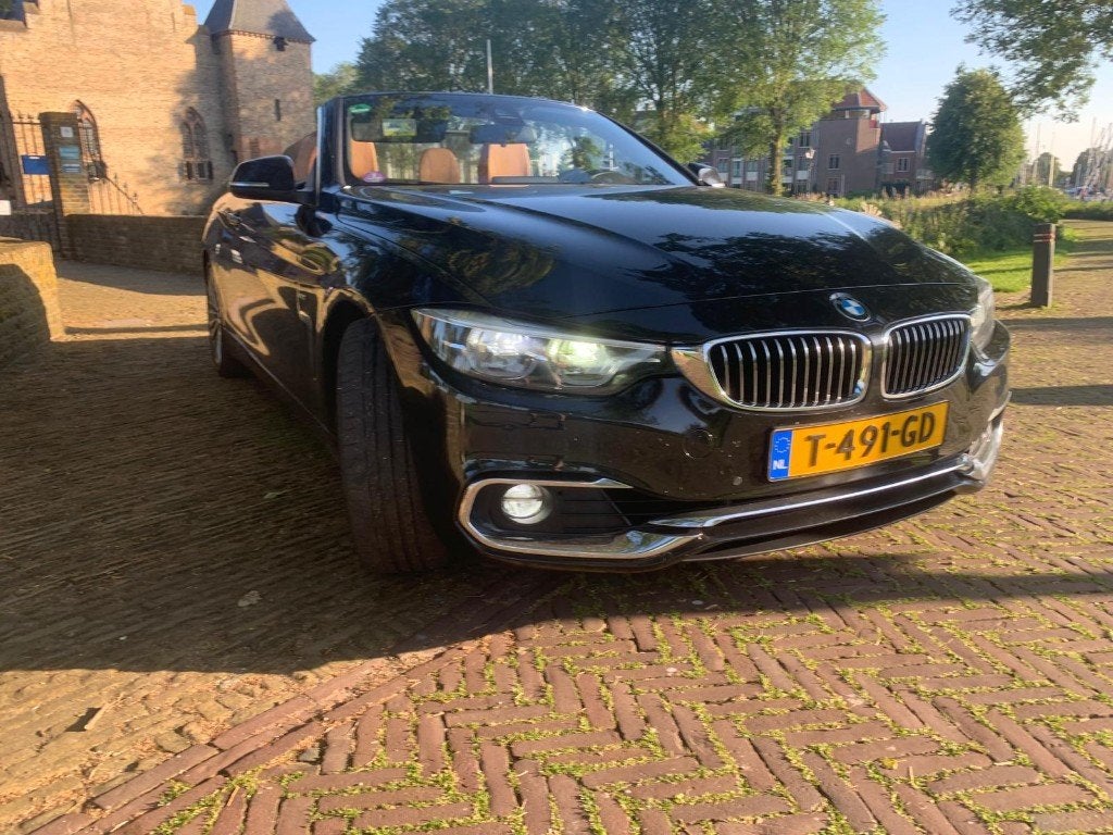 BMW 4-Serie 440i 326pk Aut 2018 Zwart, Automaat, Achterwielaandrijving, 4-Serie, Cabriolet