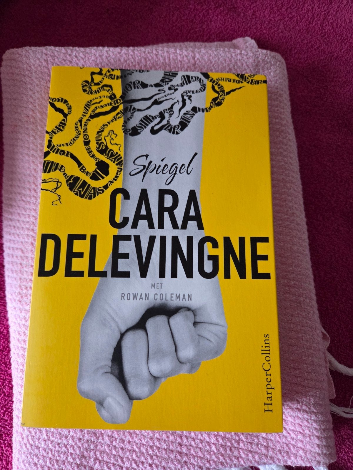 Spiegel - Cara Delevingne (Boek), Ophalen of Verzenden, Zo goed als nieuw, Cara Delevigne