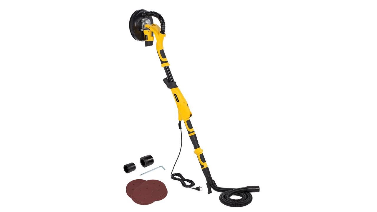 Telescopische wand/plafond schuurmachine Powerplus 710W, Ophalen, Zo goed als nieuw, 600 tot 1200 watt, Overige typen