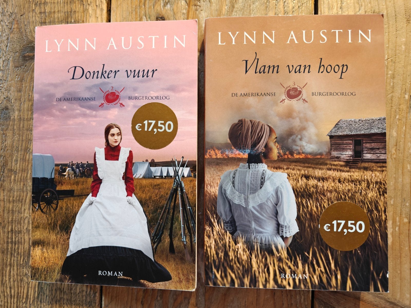Deel 2 en 3 van: De Amerikaanse burgeroorlog., Boeken, Ophalen of Verzenden, Zo goed als nieuw