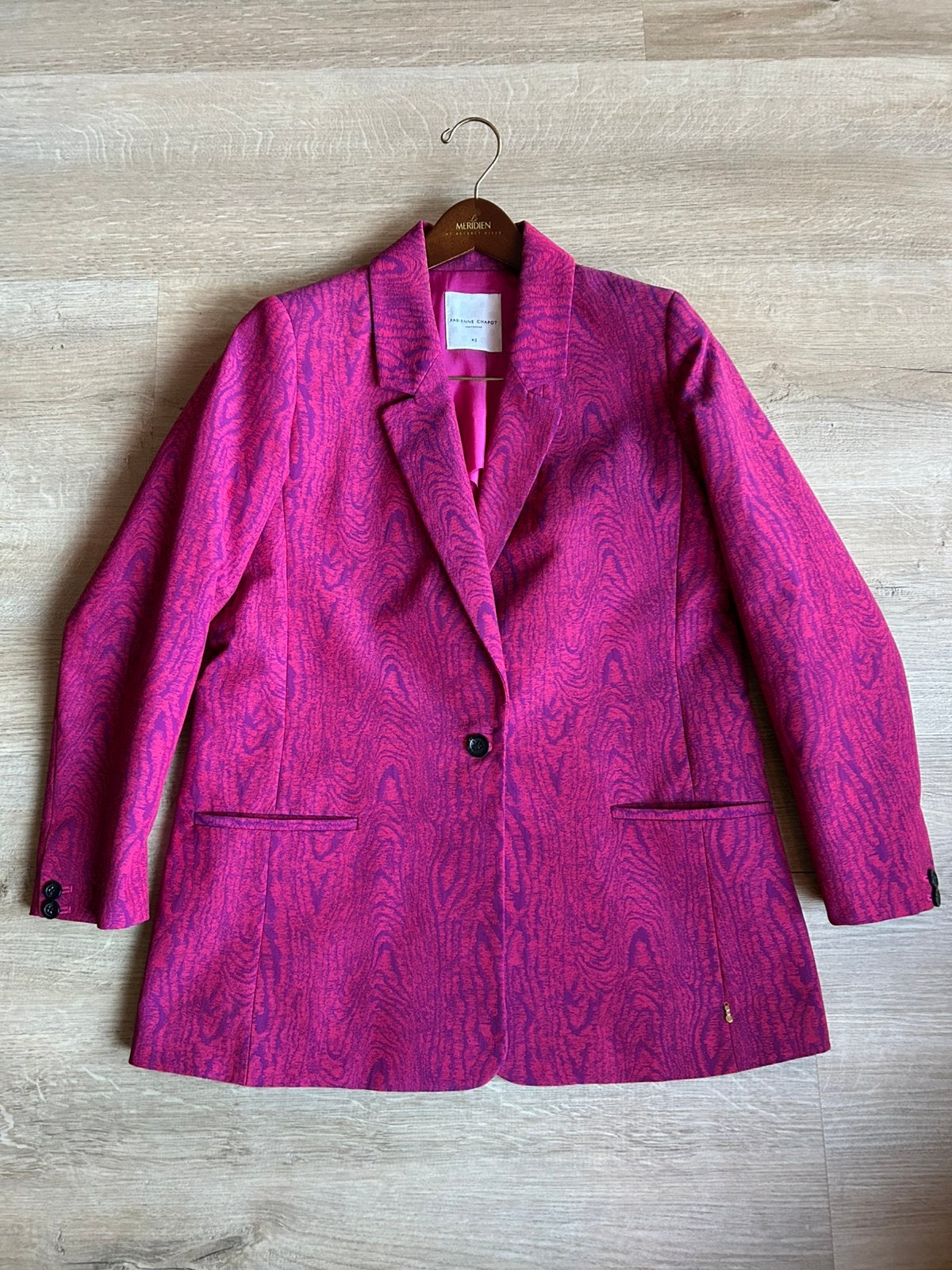 Fabienne Chapot jasje 40 roze zgan, Kleding | Dames, Ophalen of Verzenden, Zo goed als nieuw, Maat 38/40 (M), Roze