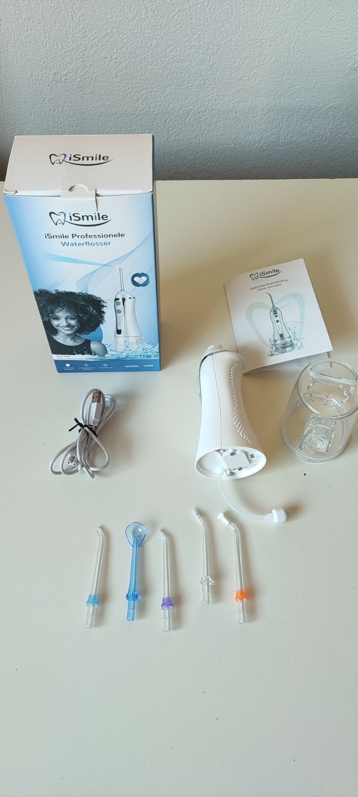 iSmile V900 Professionele Waterflosser, Ophalen of Verzenden, Zo goed als nieuw, Mondverzorging
