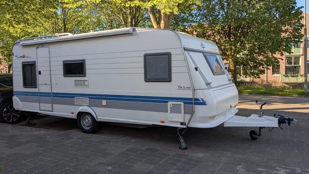 Hobby De Luxe Caravan - Comfortabel en Compleet, Caravans en Kamperen, Caravans, Rondzit, Hobby, Koelkast, Particulier