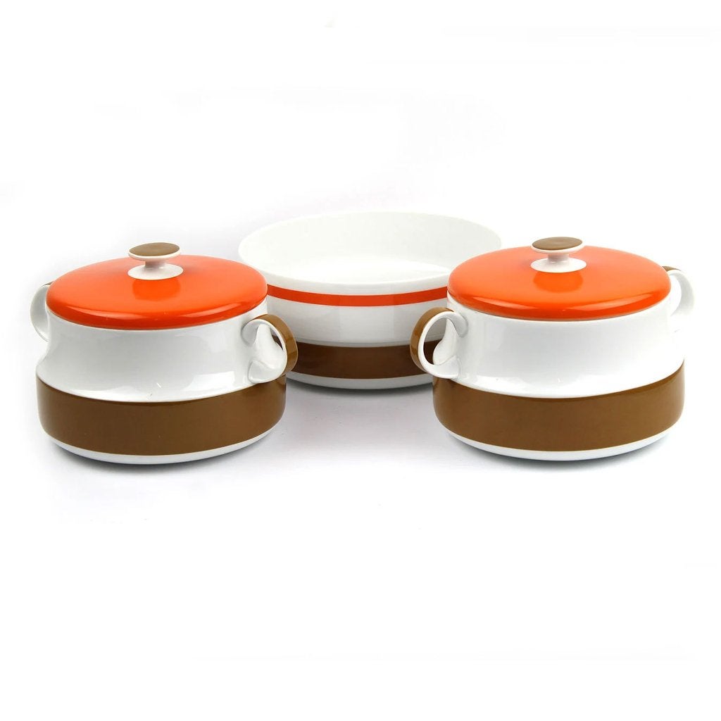 Seventies schalen set Hans Theodoor Baumann, Verzenden, Huis en Inrichting