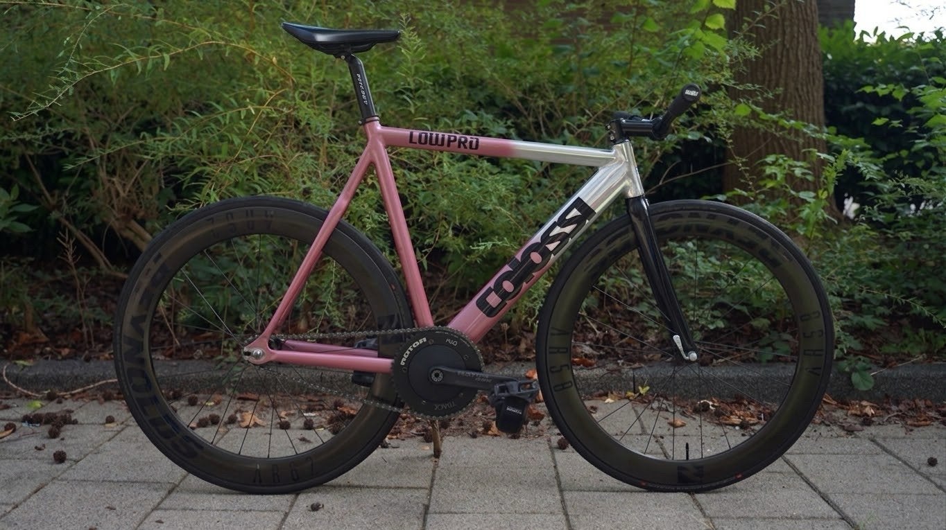 Colossi Low Pro Fixed Gear Fiets - Uniek Design, Gebruikt, Aluminium, 57 tot 61 cm, Ophalen