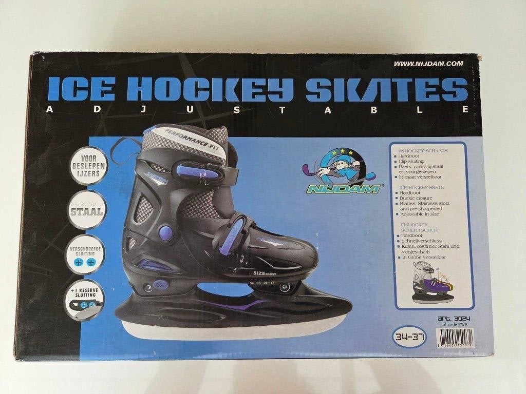 ijshockeyschaatsen maat 34-37, Sport en Fitness, Gebruikt, Ophalen of Verzenden, IJshockeyschaatsen, Nijdam